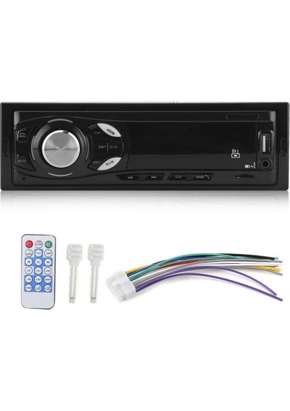 Araba Mp3 Çalar, 12 V Bluetooth Mp3 Çalar Desteği Hafıza Kartı U Disk Fm Radyo Ses Eğlence Sistemi Evrensel Araba Parçaları (Yurt Dışından)