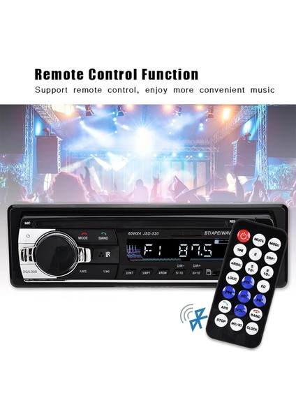 Araç Mp3 Çalar, Ses Sistemleri Tek Hifi Kayıpsız Müzik Tek Milli Araç Hafıza Kartı Aux Ses Girişli Mp3 Radyo Çalar (Yurt Dışından)