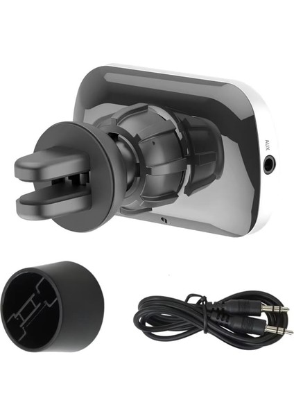 Ahizesiz Bluetooth Fm Verici Kablosuz Radyo Adaptörü Araç Kiti Desteği Sire/google Ses Yardımı (Yurt Dışından)