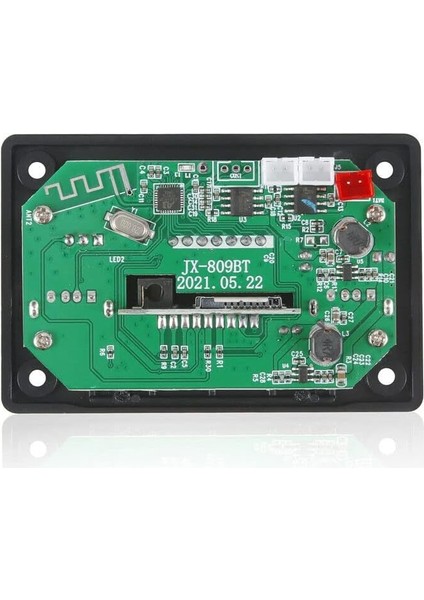 * 3W Kablosuz Bluetooth 5.0 Mp3 Kod Çözme Devre Kartı Modülü Uzaktan Kumanda Aksesuarı ile Araba Stereo (Yurt Dışından)