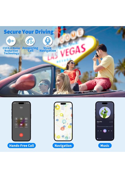 Araba Için Bluetooth Aux Alıcısı, Araba Stereo Için Bluetooth 5.1 Aktif Gürültü Engelleme Kablosuz Ses Alıcısı/ev Hoparlörü/kablolu Kulaklık/müzik/eller Serbest Arama, 16 Saat Pil (Yurt Dışından) fırsatları