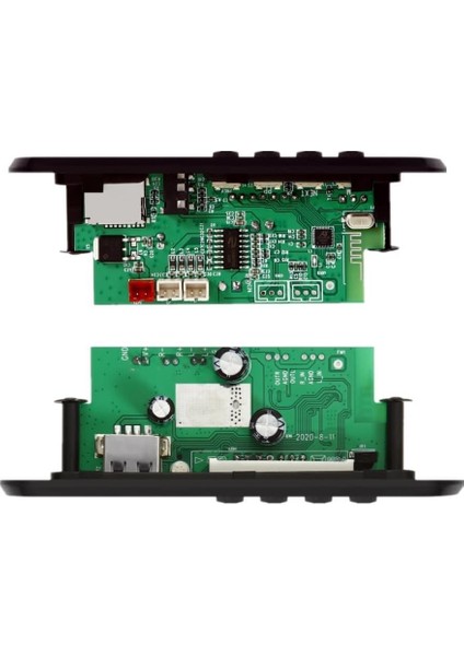 Çift Kanallı Amplifikatör Mp3 Çalar Dekoder Kartı Bluetooth Uyumlu 5.0 50W Araba Fm (Yurt Dışından)