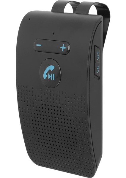 Bluetooth Araç Hoparlörü, Araç Hoparlörü Bluetooth Hoparlör Kablosuz Güneşlik Ses Alıcısı Adaptörü Handsfree Konuşma Için Arka Klipsli Handsfree Mp3 Hoparlör (Yurt Dışından)