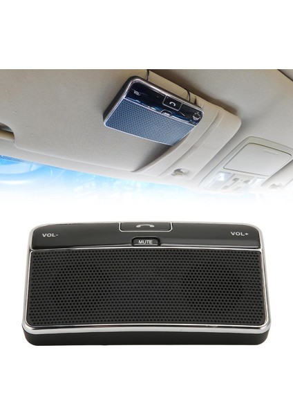 Handsfreearaç Kiti, Otomatik Yeniden Bağlanma Çok Fonksiyonlu Mp3 Çalar, 1'e 2 Işlevli Kablosuz Araç Telefonu Hoparlörü, Dsp Gürültü Bastırma, Cep Telefonu Için Gürültü Azaltma (Yurt Dışından)