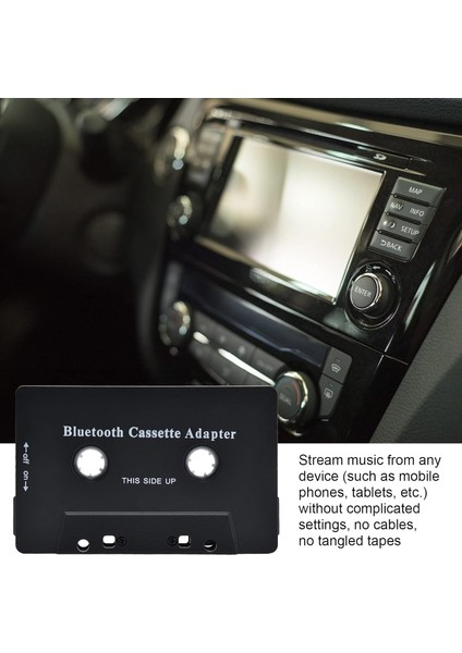 Araba Kaset Çalar Adaptörü USB Bluetooth Mp3 Sbc Stereo Dönüştürücü Trafo Dönüştürücü Araç Otomobil Kaset Teyp Depolama Kaset Depolama (Yurt Dışından)