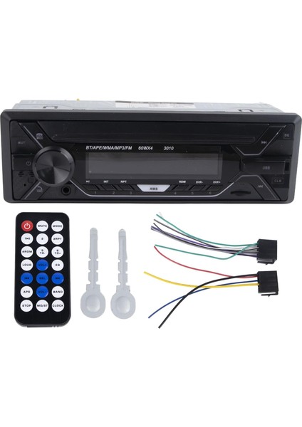 Araba Çalar ve Radyo Alıcısı, Tek Din Araba Stereo Radyo 12V 24V 7 Renkli Arka Işık Mp3 Çalar, Ayarlanabilir Çoklu Ses Efektleri, Dahili, Fm1, Fm2 Fm3 (Yurt Dışından) fiyatları