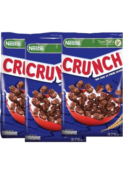 Crunch Kahvaltılık Gevrek 375 gr x 3 Adet