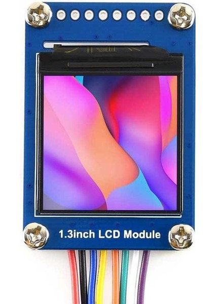 1.3inç LCD Ekran Modülü - 240×240 Piksel IPS Hd