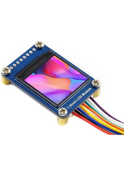 1.3inç LCD Ekran Modülü - 240×240 Piksel IPS Hd