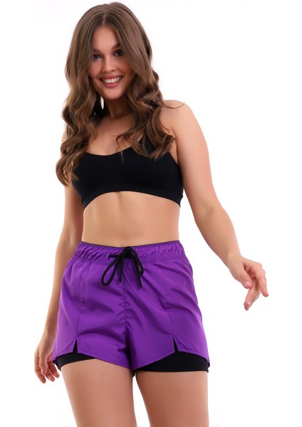 Kadın Deniz Şortu Survive Içi Taytlı / Women's Sea Shorts Wıth Tıghts fiyatları