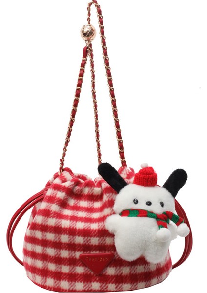 Kova Kadın Küçük Omuz Crossbody Çanta (Yurt Dışından)