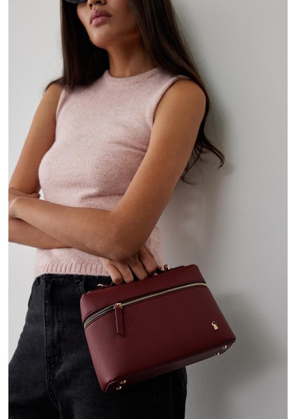 Bordo Sallie Deri Bag
