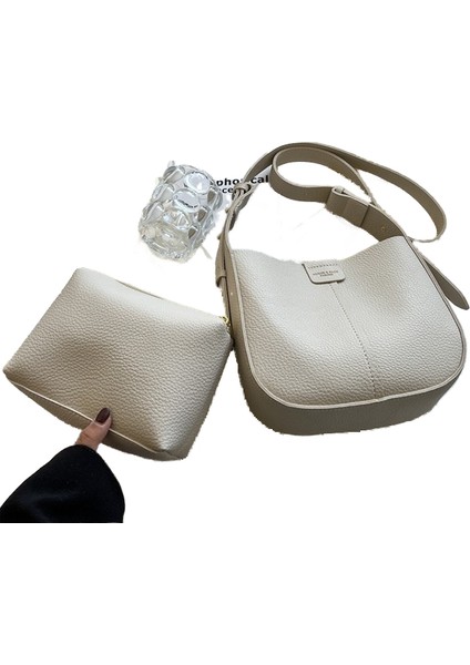 Kadın Omuz Crossbody Kova Çanta (Yurt Dışından)