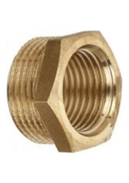 1/2"*1/4" Sarı Redüksiyon Dişi Erkek
