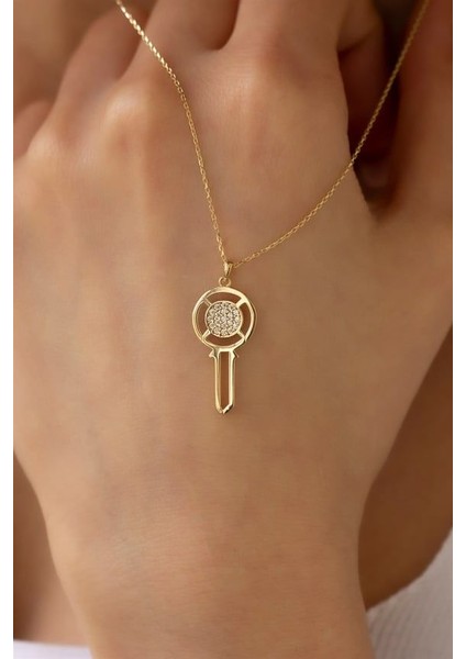 14 Ayar Altın Anahtar Kolye fiyatları
