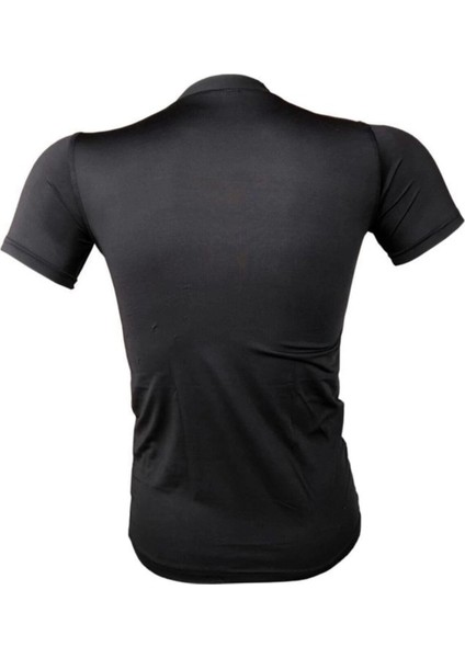 Erkek Askeri Termal Microfiber Kısa Kol Siyah Tişört fiyatları