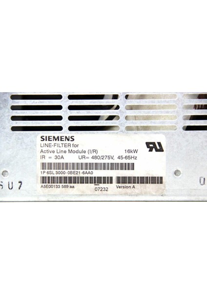 6SL3000-0BE21-6AA0 Sıemens Sımodrıve Lıne Fılter 16KW modelleri