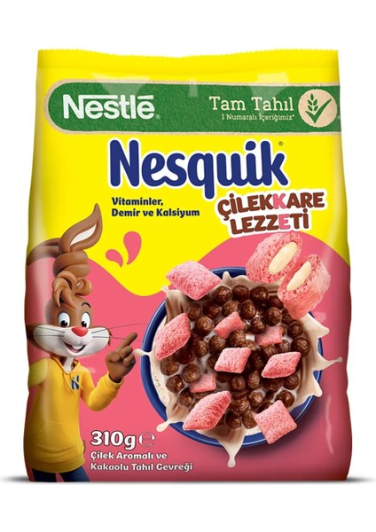 Nesquik Çilekkare Mısır Gevreği 310 gr x 3 Adet