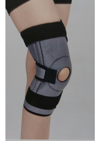 Patella ve Ligament Destekli Dizlik Gri - GR1407