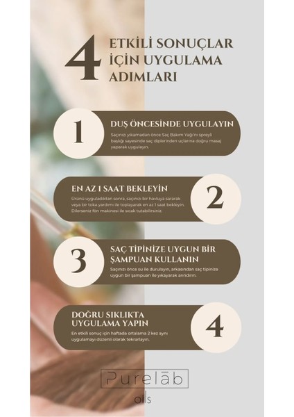 2'li Saç Bakım Yağı