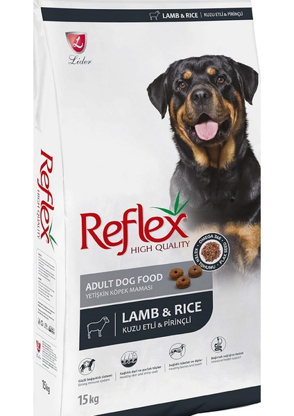 Adult Kuzu ve Pirinçli Yetişkin Köpek Maması 15 kg
