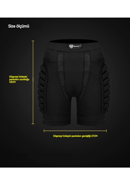 Düşme Önleyici Kalça Koruma Yastıklı Kısa Pantolon (Yurt Dışından) fırsatları