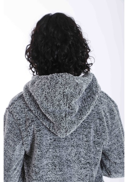 Welsoft Ceket Polar Kışlık Peluş Kapşonlu Ceket indirimleri