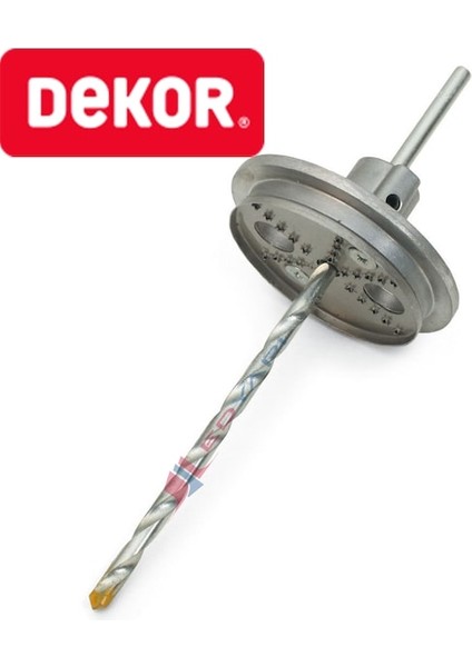 Dekor Strafor Açıcı Panç 12 mm Matkap Uçlu 1545