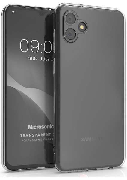 Samsung Galaxy A05 Kılıf Transparent Soft Şeffaf