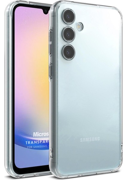 Samsung Galaxy A25 Kılıf Transparent Soft Şeffaf