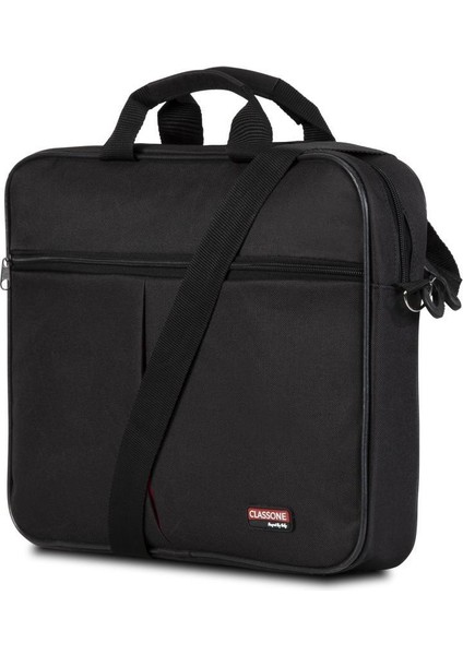 WTX300 Wtxpro serisi 15.6 Inch Uyumlu Su Geçirmez Kumaş Macbook, Laptop , Notebook El Çantası- Siyah