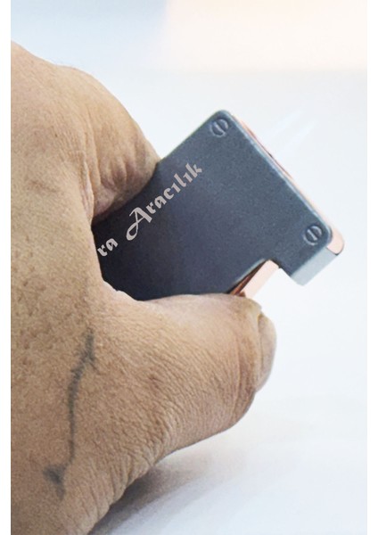 Metal Çiftli Puro Çakmağı Isme Özel Kutusuz