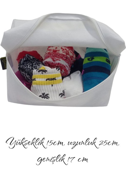 Çok Amaçlı Küçük Boy Hurç - Bavul Içi Organizer - Beyaz fiyatları