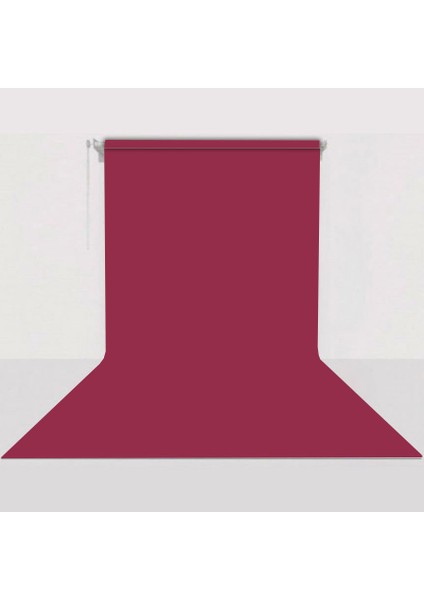 Sabit (Tavan & Duvar) Kağıt Sonsuz Stüdyo Fon Perde (Crimson) 2.70X11 Metre