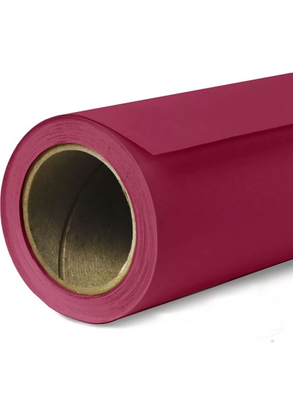 Sabit (Tavan & Duvar) Kağıt Sonsuz Stüdyo Fon Perde (Crimson) 2.70X11 Metre