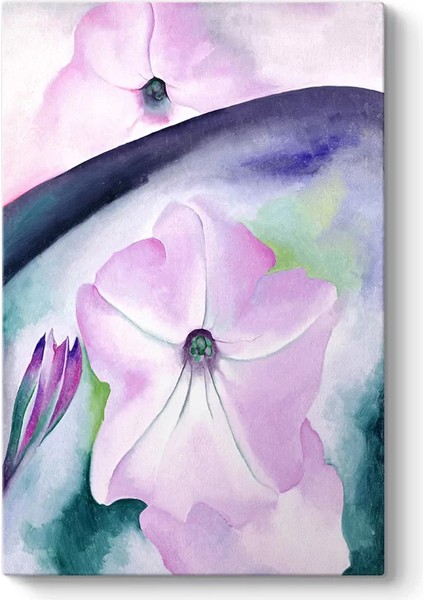 Georgia Okeeffe - Petunia Kanvas Tablo