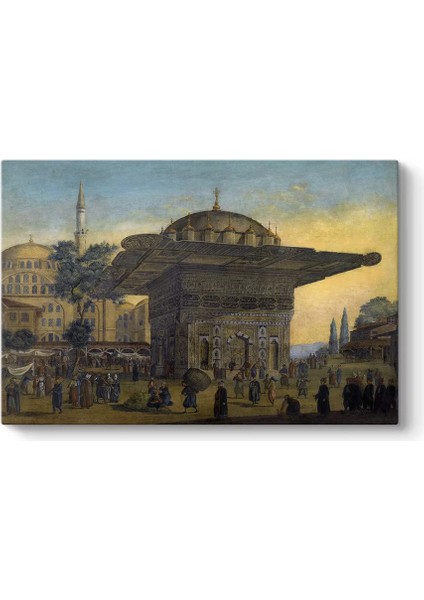Tophane Çeşmesi Kanvas Tablo