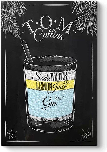 Soda - Limon - Cin Kanvas Tablo