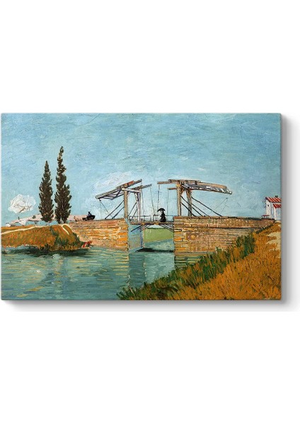 Vincent Van Gogh - Arles Köprüsü Kanvas Tablo