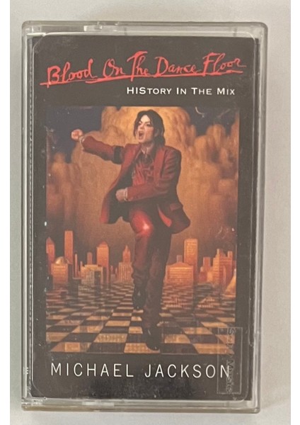 Michael Jackson Blood On The Dance Floor Kaset (Orjinal Dönem Baskı)