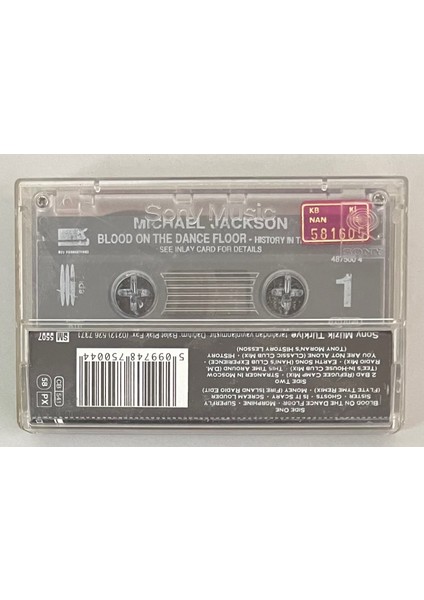 Michael Jackson Blood On The Dance Floor Kaset (Orjinal Dönem Baskı) fiyatları
