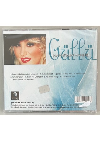 Güllü Hayatımın Yanlışı CD (Jelatininde Sıfır Cd)