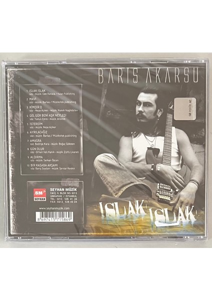 Barış Akarsu Islak Islak CD (Jelatininde Sıfır Cd) fiyatları