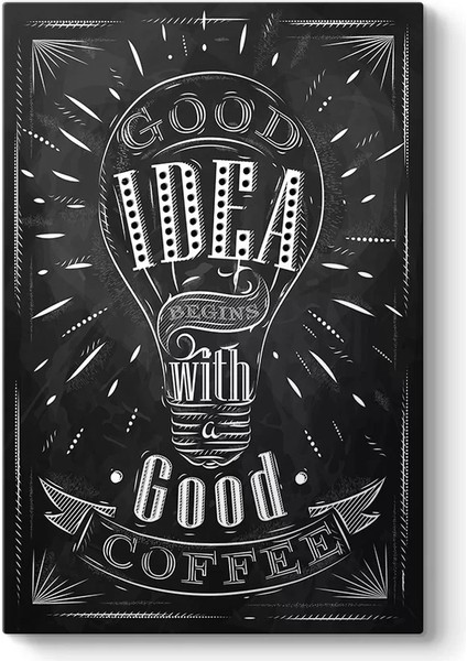 Coffee Good Kanvas Tablo