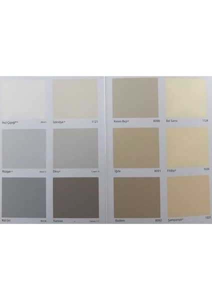 Silikonlu Mat Plastik Iç Cephe Duvar Boyası 20 kg Fildişi