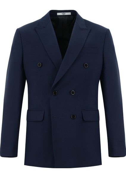 Slim Fit Kruvaze Takım Elbise fiyatları