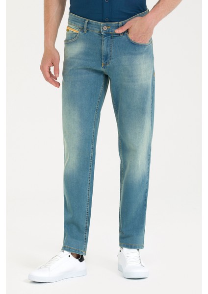 U.S. Polo Assn. Erkek Açık Mavi Jean Pantolon 50264631-DN0021