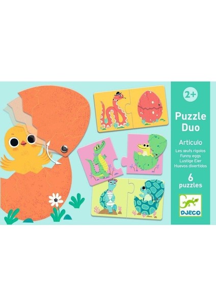 İkili Puzzle - Funny Eggs