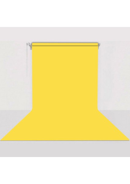 Sabit (Tavan & Duvar) Kağıt Sonsuz Stüdyo Fon Perde (Canary) 2.70X11 Metre