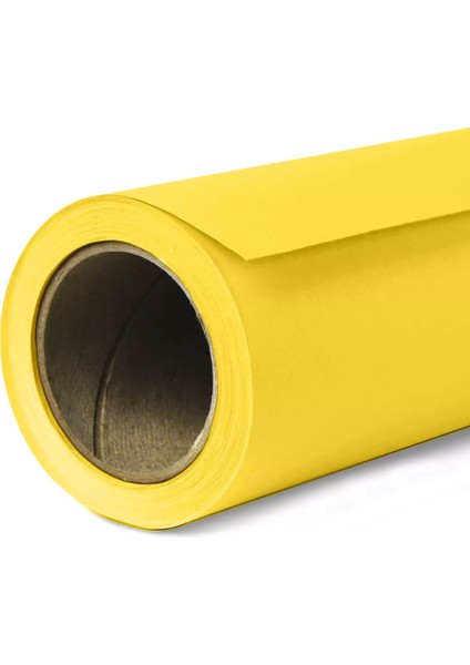 Sabit (Tavan & Duvar) Kağıt Sonsuz Stüdyo Fon Perde (Canary) 2.70X11 Metre